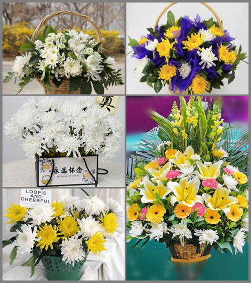 贵州毕节市黔西县林泉镇海子村白事提篮配送